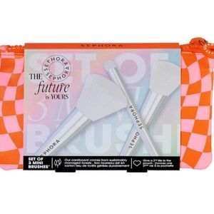 Sephora Collection Mini Face And Eye Brush Set